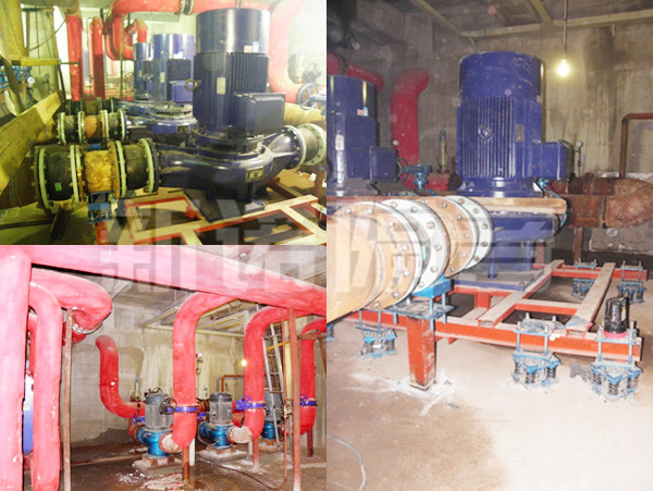 長春熱力公司換熱站泵房