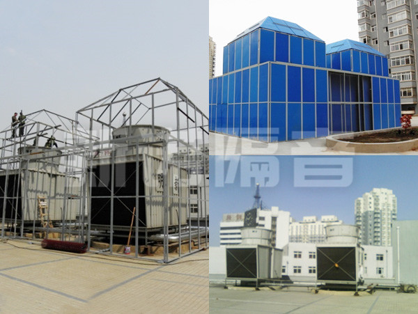 鞍山立山小區(qū)冷卻塔降噪