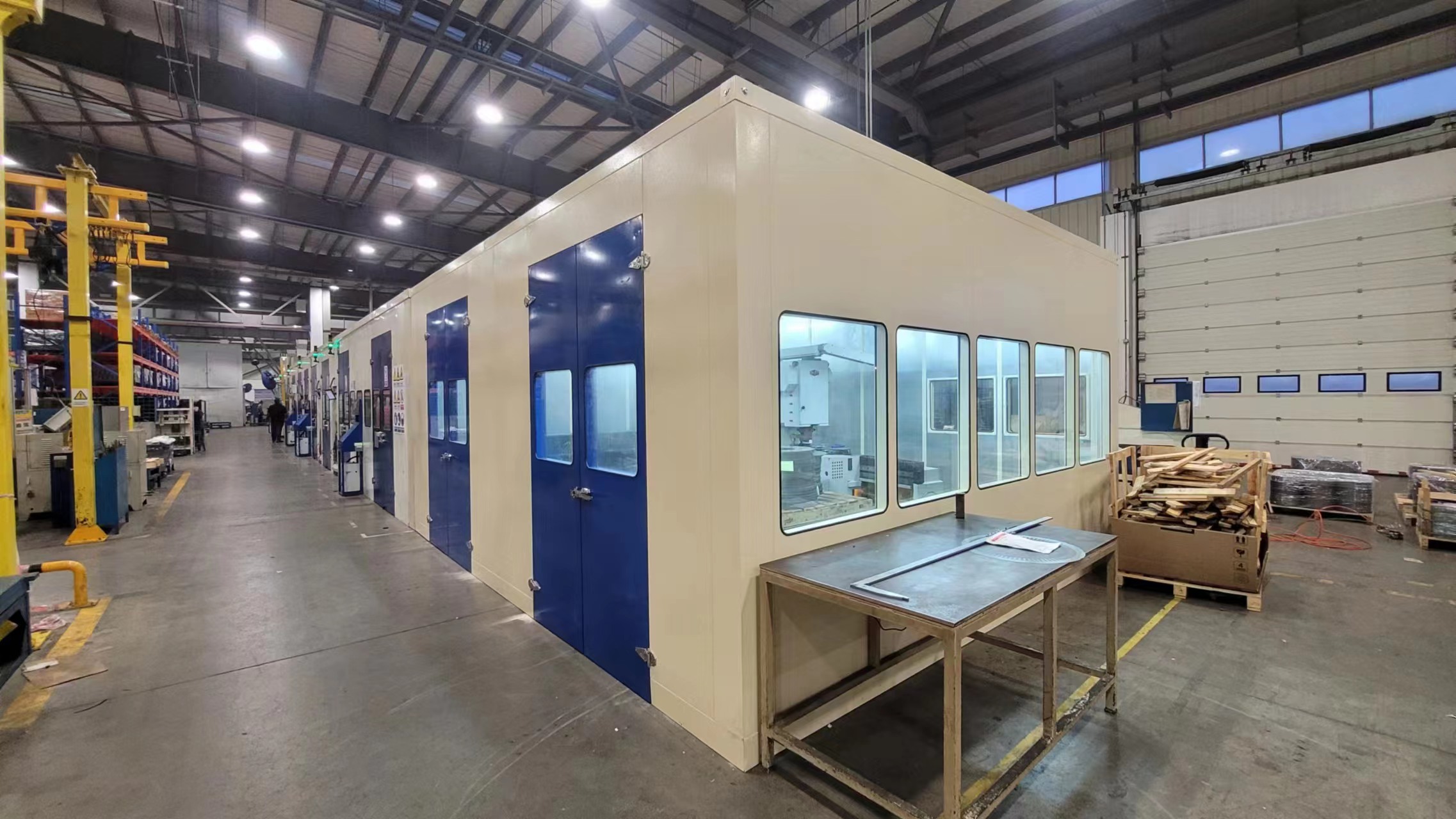 壓縮機(jī)隔音房能阻隔多少dB?壓縮機(jī)隔音房安裝過程